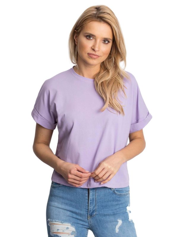 Light purple t-shirt Woodland