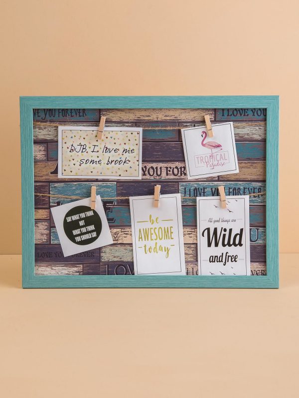 Mint Longitudinal Photo Frame