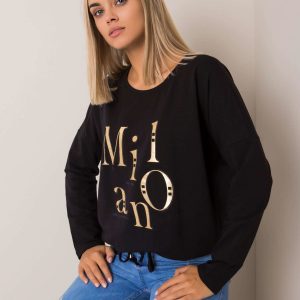 Irmina black sweatshirt