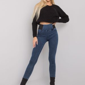 Blue jeggings high waist Vernal