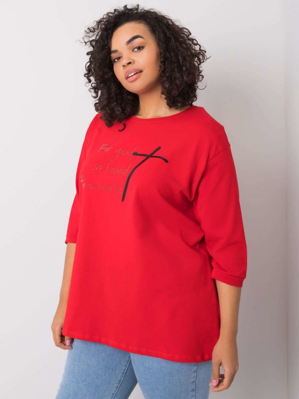 Rosario Red Blouse