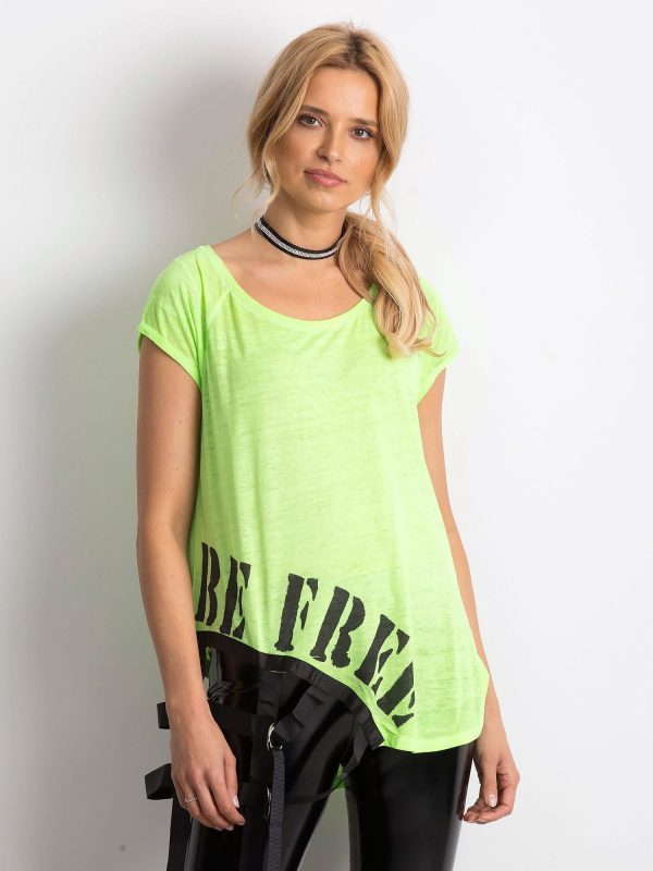 Green T-shirt Statement