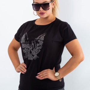 Black T-shirt Moment PLUS SIZE