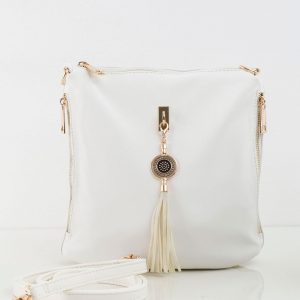 White Tassel Handbag