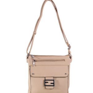 Dark Beige Women's Magnet Shoulder Bag