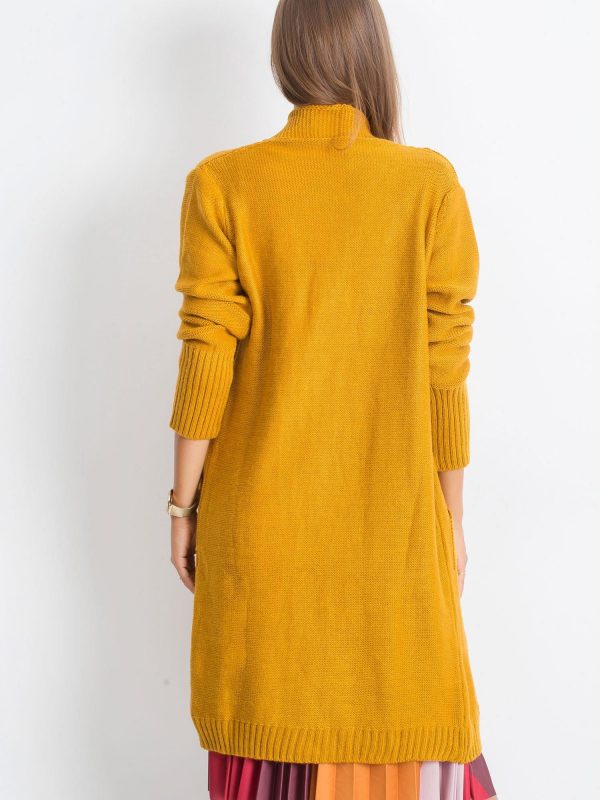 RUE PARIS Destiny mustard sweater