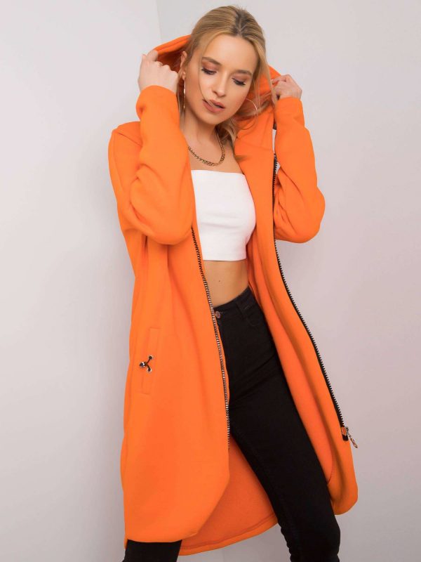 Orange sweatshirt Tina RUE PARIS