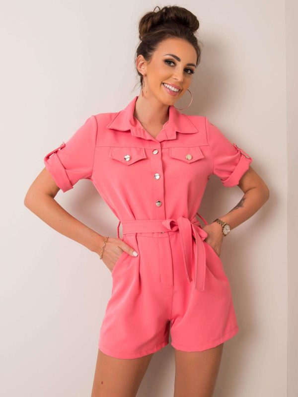 Pink jumpsuit Francesca