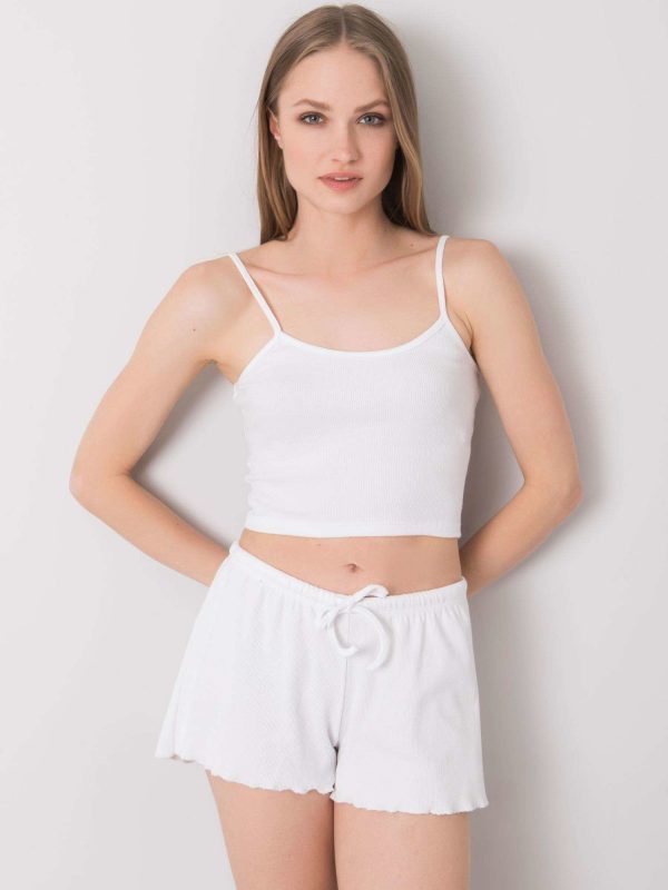 White short top Chelo RUE PARIS