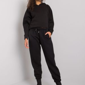 Black cotton sweatpants Esher RUE PARIS