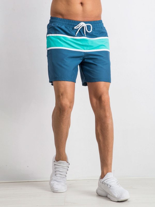 Dark Turquoise Men's Shorts Producer