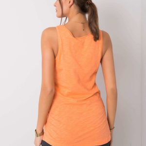 Orange top Crista FOR FITNESS