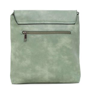 Light green lapel handbag