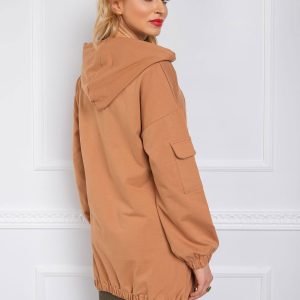 Calinda RUE PARIS light brown sweatshirt