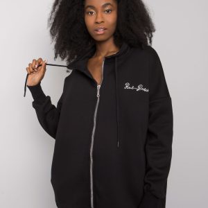 Black hoodie Jasmine RUE PARIS