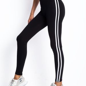 Black Buzz Leggings