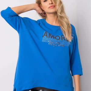 Lanna blue sweatshirt