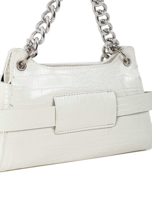 White Chain Purse