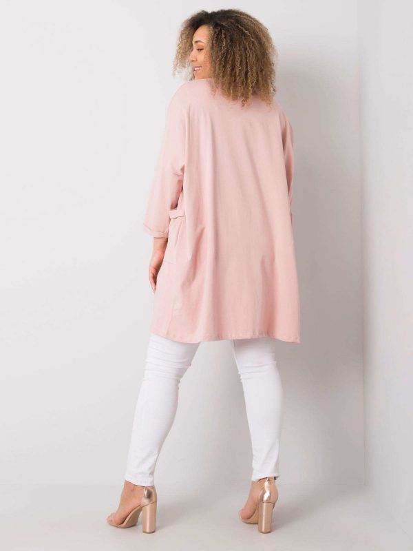 Gillian Dirty Pink Cotton Tunic