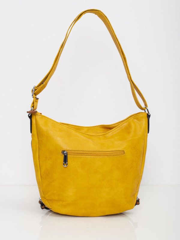 Yellow Soft City Bag