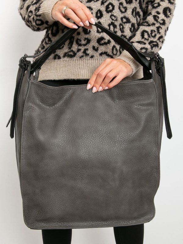 Large Grey Ladies Bag