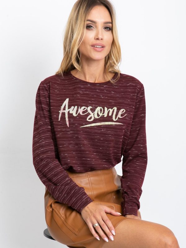 Plum Sweatshirt Awesome