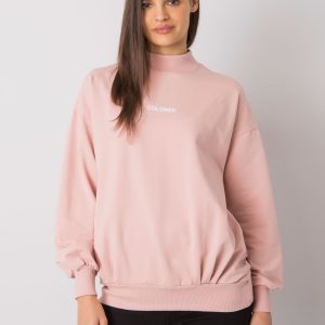 Dirty pink hoodless sweatshirt Dylan RUE PARIS