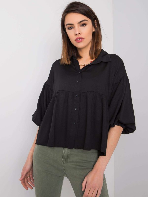 Janet RUE PARIS black shirt