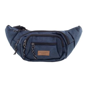 Navy blue men's kidney