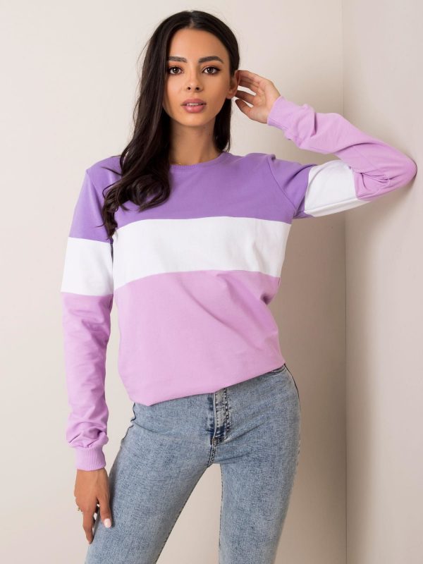 Purple sweatshirt Larice RUE PARIS