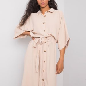 Beige dress Emerilda RUE PARIS