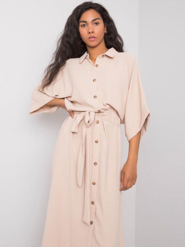 Beige dress Emerilda RUE PARIS