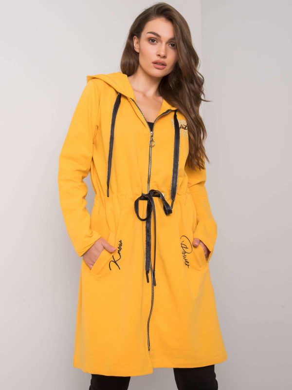 Yellow Chandana Binding Sweatshirt