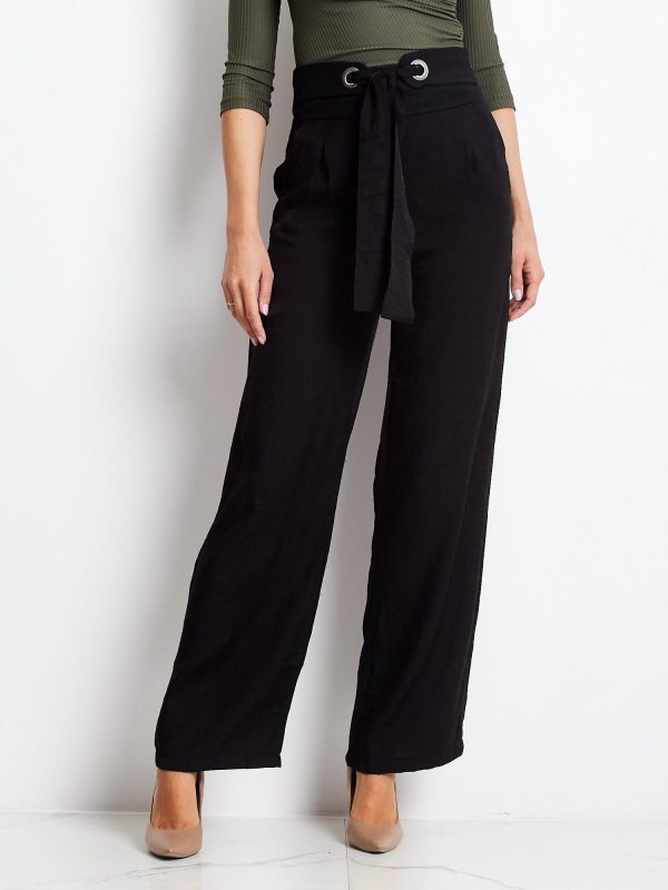 Black Swinging Pants