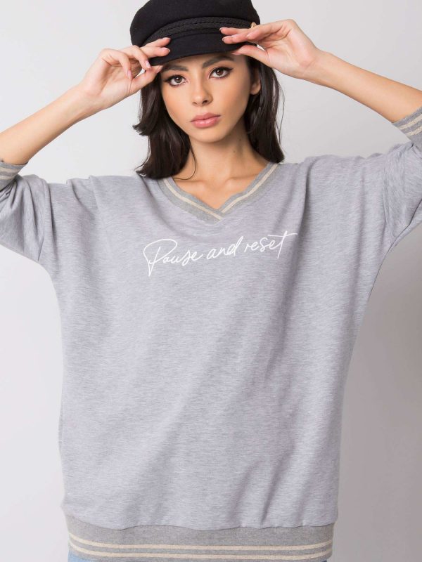 Grey sweatshirt Felice