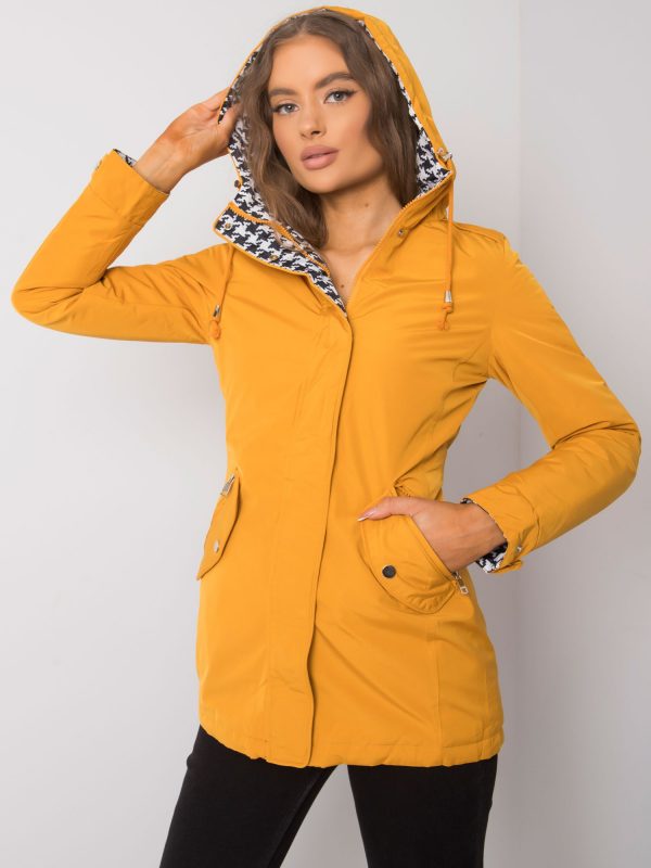 Yellow Adalie Reversible Transition Jacket