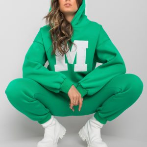 Green Women's Sweatsuit Set Jaque