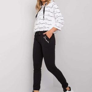 White and black tracksuit set Amilia