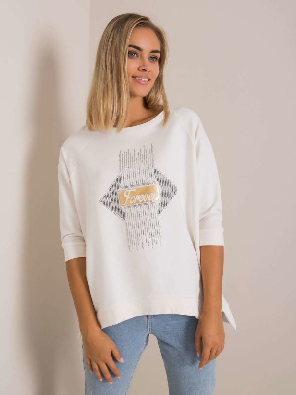 Ecru Forever sweatshirt