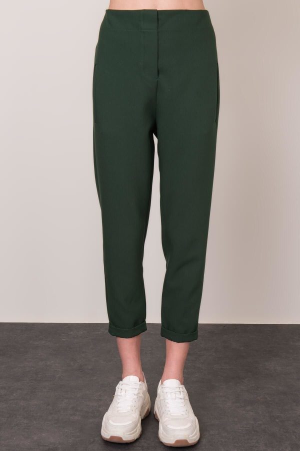 Dark green trousers BSL