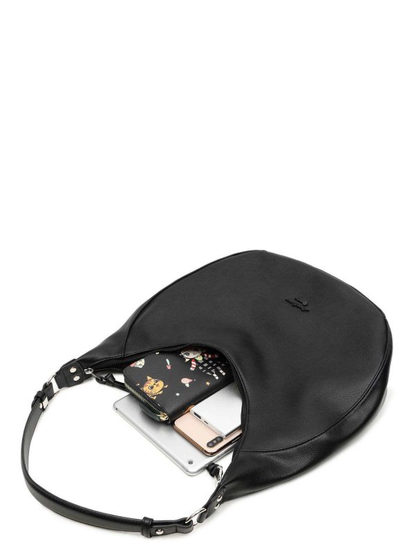 LUIGISANTO Black Shoulder Bag