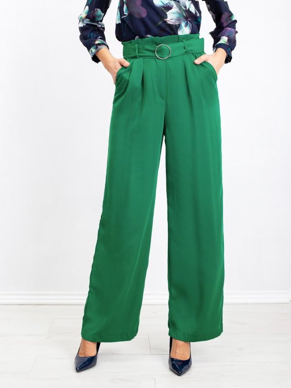 RUE PARIS Green pants Grass