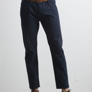 Men's navy blue chinos