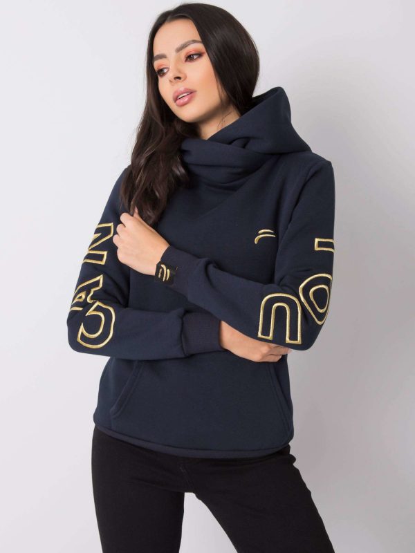 Navy blue sweatshirt Nicky FOR FITNESS