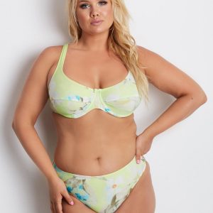 Light Green PLUS SIZE Mysterious Swimsuit