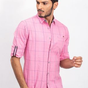 Pink Men's Shirt Extraordinary