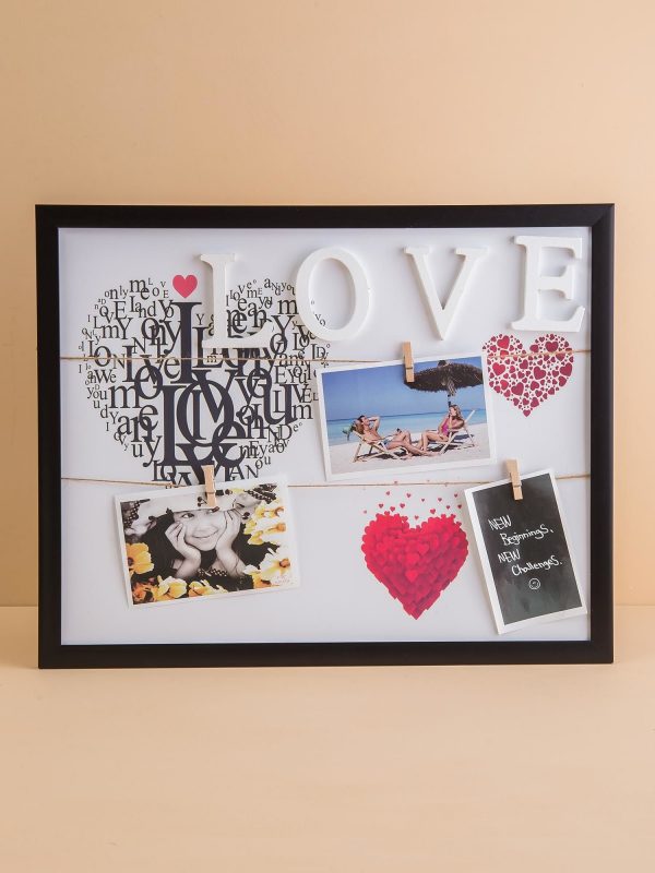 Black Rectangular Photo Frame