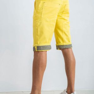 Yellow Melrose Men's Shorts