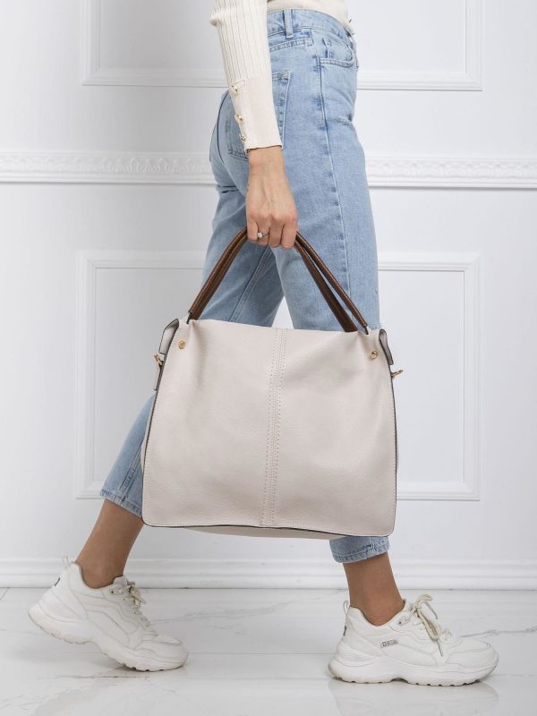 Light beige big city bag