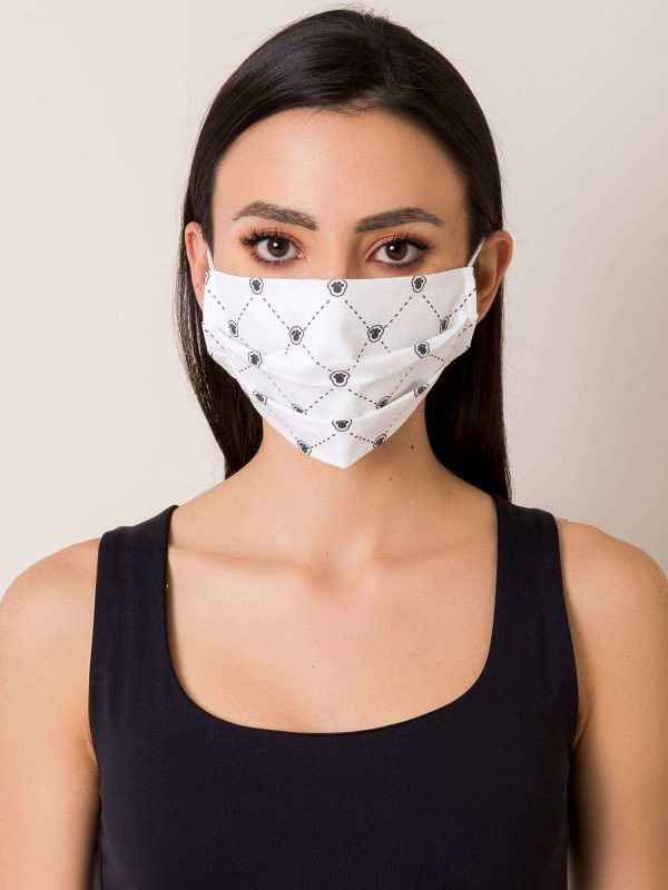 White Cotton Reuse Protective Mask